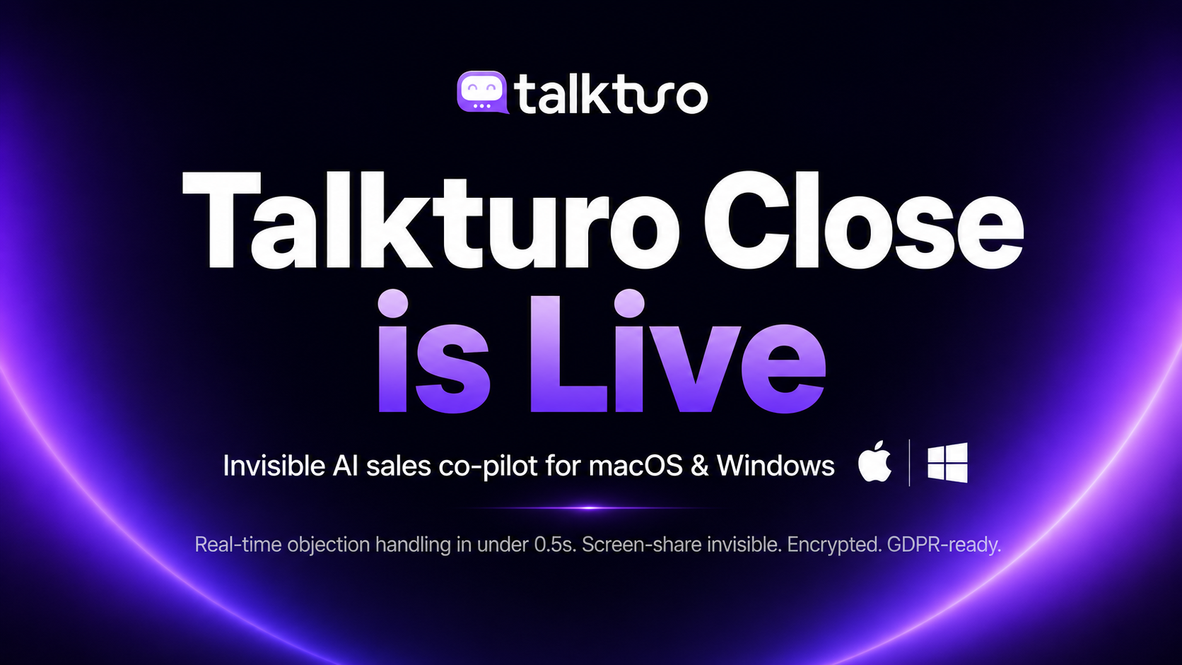 Talkturo Close für macOS und Windows ist live